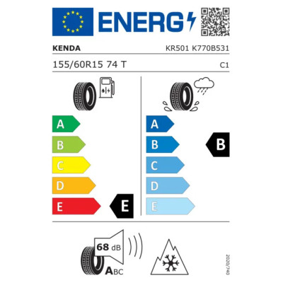 Zimní pneu Kenda 155/60R15