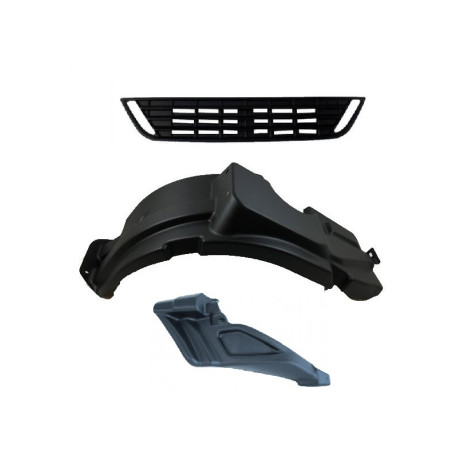 Masky, čela, podběhy a ostatní plasty